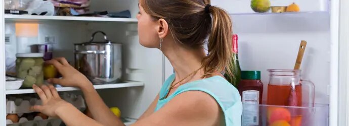 washing fridge