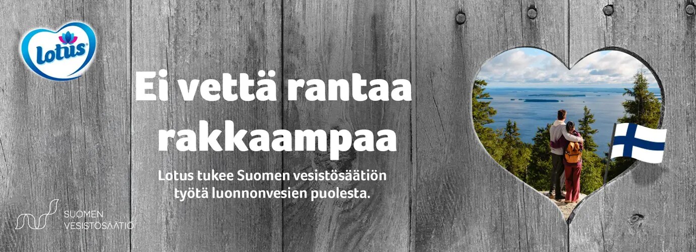 Ei vettä rantaa rakkaampaa