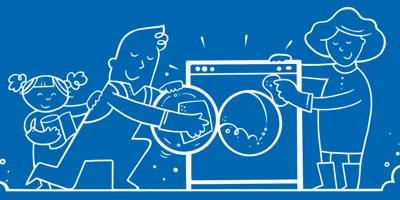 Hvordan rengjøre vaskemaskinen i 5 enkle trinn