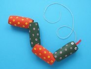 bricolage en papier serpent 06