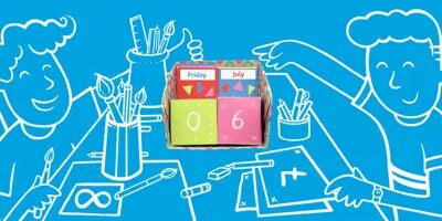 calendrier pour enfant