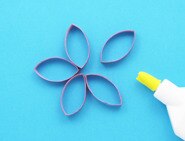 objet en carton fleur 03