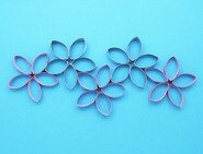 objet en carton fleur 04