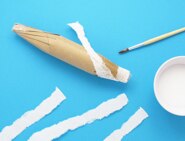 comment faire du papier mache crocodile 03