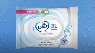 Résultat du test des « Papiers toilettes humides Lotus »