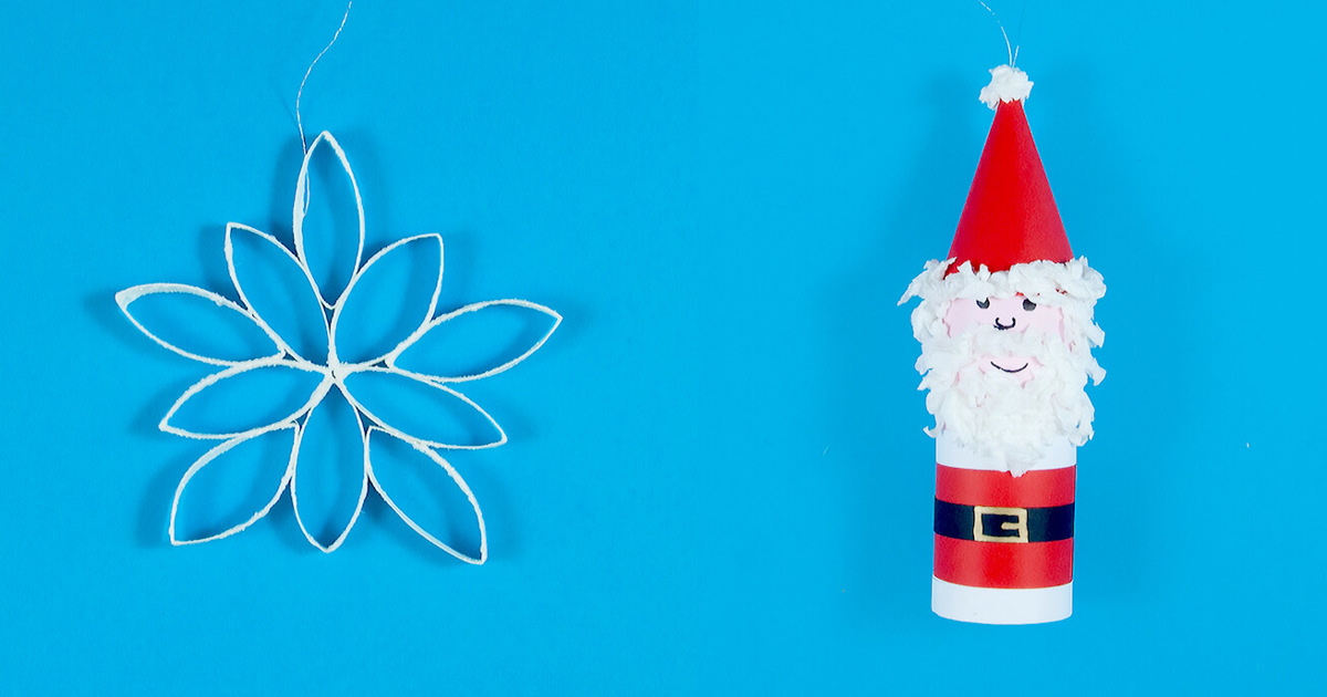 Stylo de Noël avec pompon Père Noël - Pour une liste de Noël
