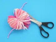 faire un pompon rouleau papier toilette 04