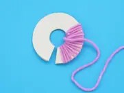 faire un pompon carton 04