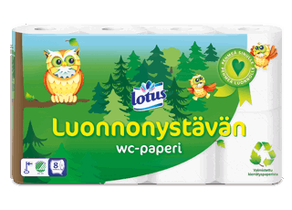 Lotus Luonnonystävän wc paperi 8