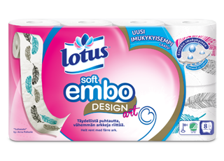 Lotus Soft Embo Design Art