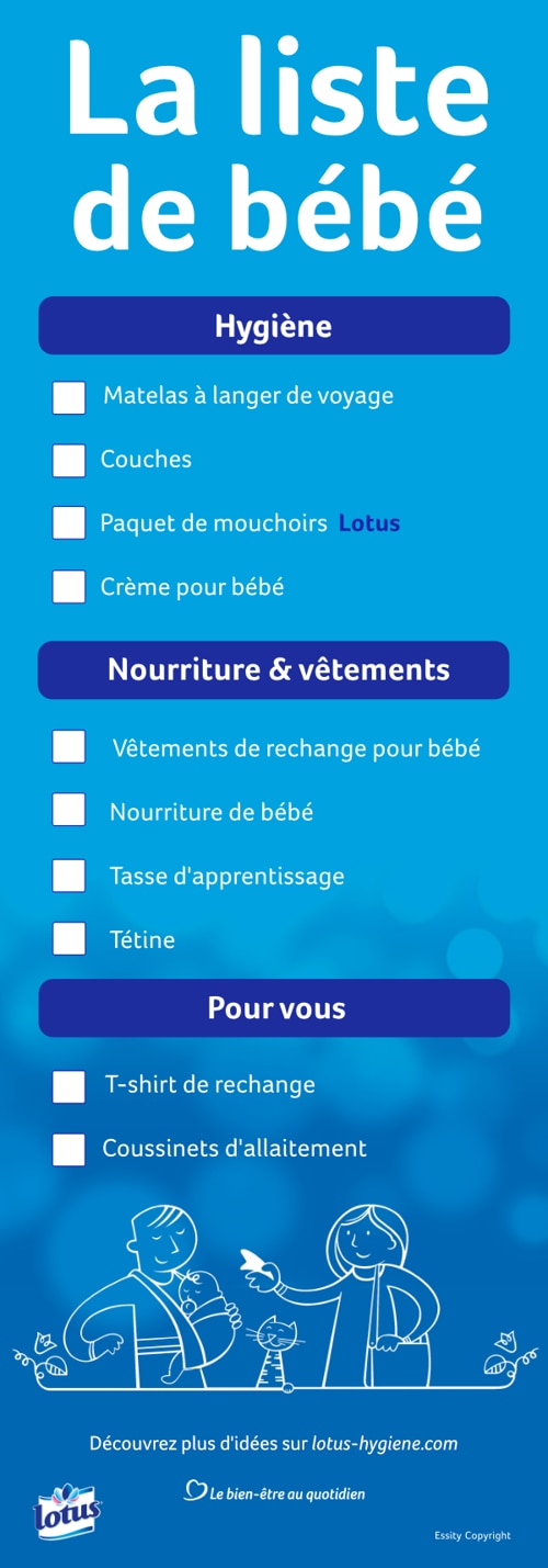 liste bebe infographique