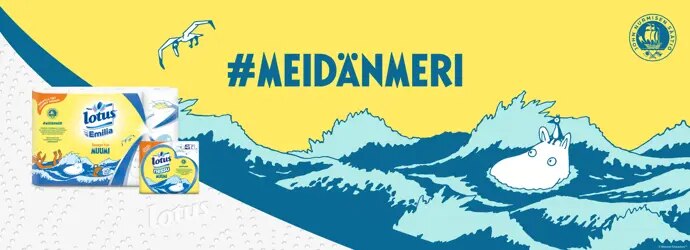 Lotus mukana #MEIDÄNMERI-kampanjassa