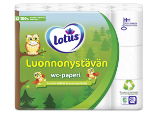 Lotus Luonnonystävän wc-paperi