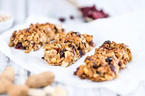 barres de granola pour un pique-nique