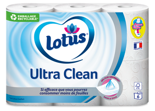 Papier toilette Lotus Ultra Clean