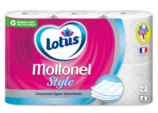 Papier toilette Lotus Moltonel Style