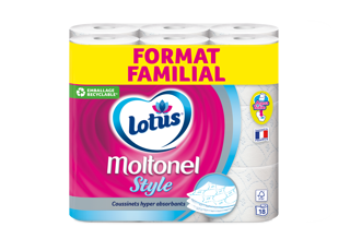 Papier toilette Lotus Moltonel Style