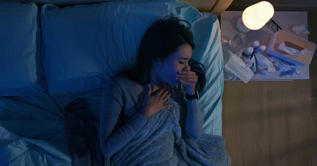 Comment calmer la toux la nuit ? - Lotus