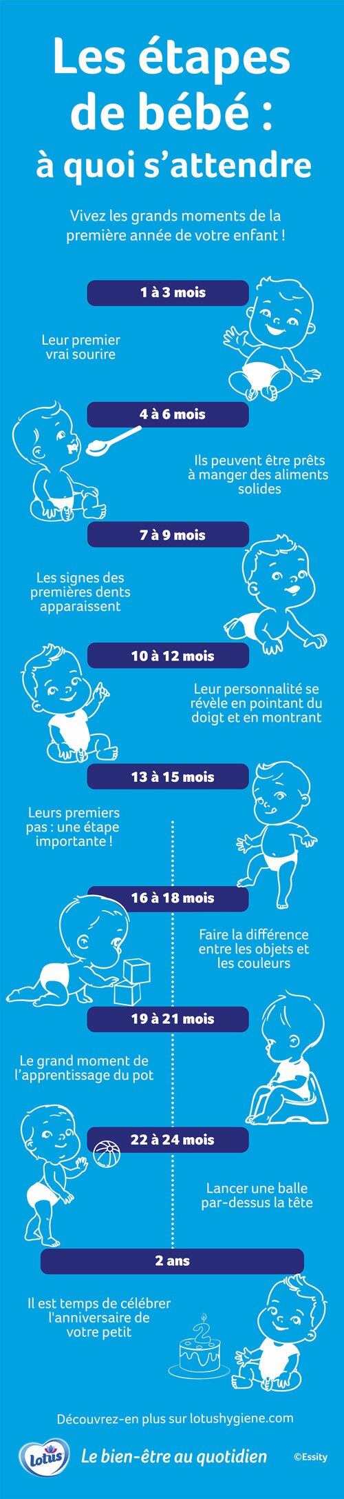 Les Etapes Du Developpement Du Bebe Mois Par Mois Lotus