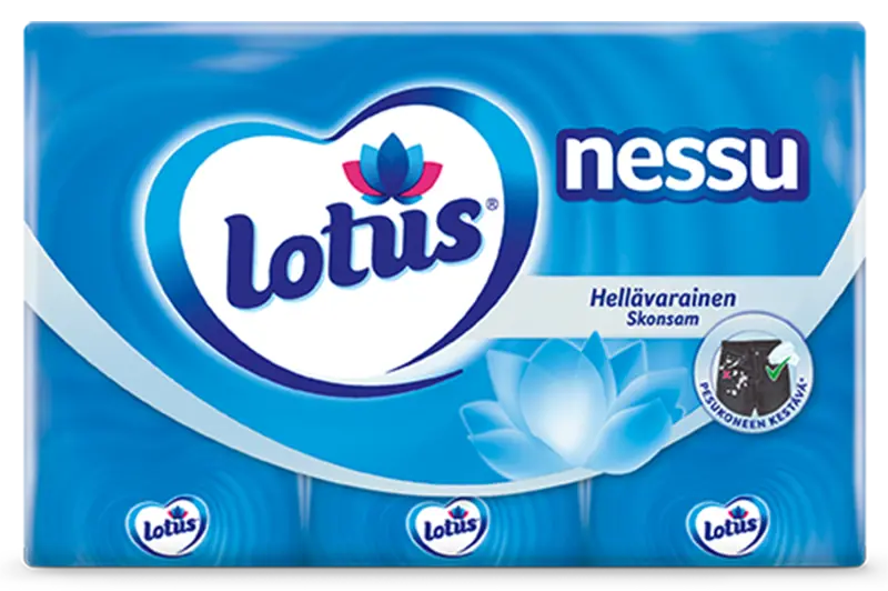 Lotus Nessu -taskunenäliinat