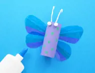 Plastic crafts insects