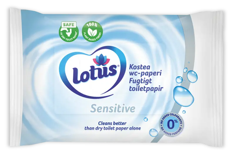Sensitive fuktig toalettpapirSensitive fuktig toalettpapir Main 42