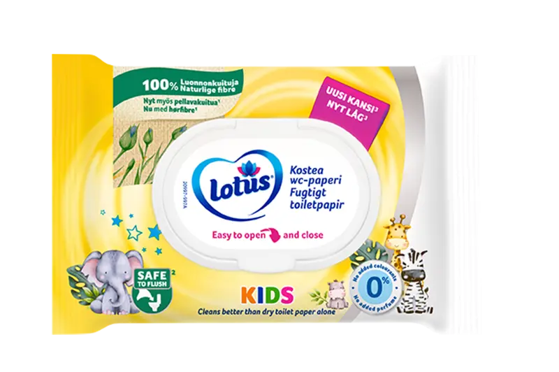 Lotus Kids Kostea wc-paperi