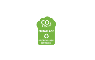 Majoritairement recyclable.