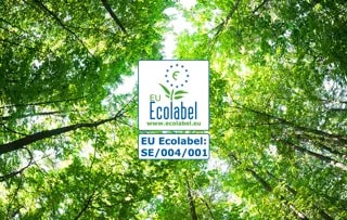EU-ympäristömerkki kertoo tuotteidemme ympäristöystävällisyydestä