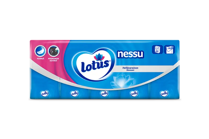 Slider main image for Lotus Nessu -taskunenäliinat 1