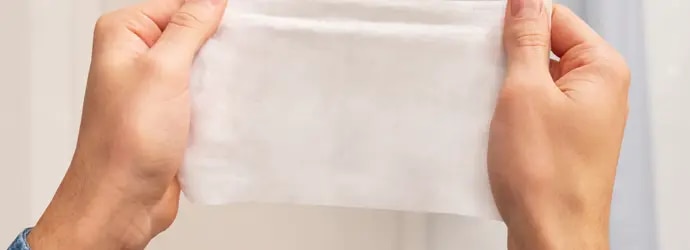 Papier toilette humide Lotus