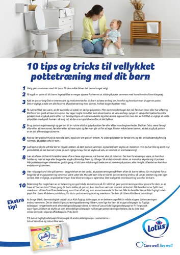 10 tips til vellykket pottetræning