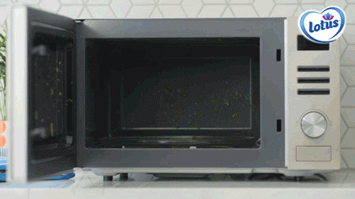 Microwave the lemon slices