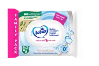 Lotus Sensitive fugtigt toiletpapir