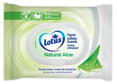 Papier toilette humide Lotus