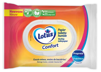 Papier toilette humide Lotus