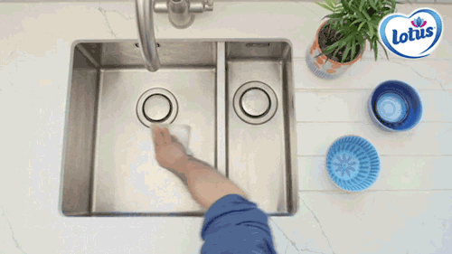 Wipe away the cleaning solution